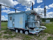 95 HP Geminis #M302, reciprocating compressor, 2-stage, Caterpillar 3304 NG engine, Airtrch cooler, 2000