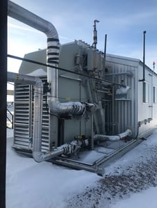 68 HP FLSMIDTH #Fuller-C70, rotary vane compressor, Arrow VRG330U NG engine, Air-X-Limited 54EF-R cooler, 2007