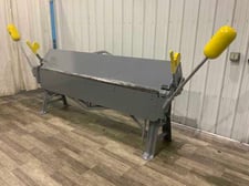 14 gauge x 8' Dreis & Krump #814, apron brake, manual clamping, 33-1/2" passline height