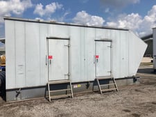 800 KW Caterpillar #3412C, diesel generator set, 277/480 Volts, 3-phase, 744 hours, 1800 RPM, sound