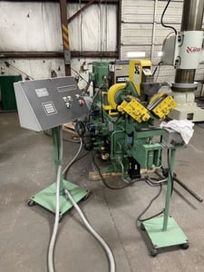 1-1/4" Pines #5T, CNC vertical tube bender, digital Dial-a-Bend Control, remanufactured