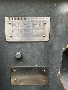1000 HP 3600 RPM Toshiba, Frame 5812USS, weather protected enclosure type 2, S/B, 4000 Volts, surplus