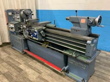 21" x 64" Kingston #HL1500, gap bed engine lathe, 13" swing over cross slide, inch/metric, 3-jaw 12" chuck