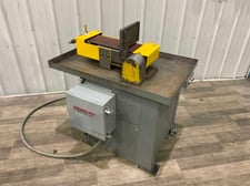 6" x 60" Kalamazoo #S66S14HD, wet belt sander, quick belt release, 3 HP, 3500 SFPM