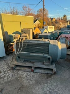 900/1000 HP 1188 RPM Teco Westinghouse, Frame 450C, TEFC BB, 1.15 service factor, 2300 Volts