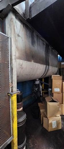 100 cu.ft. Stainless Steel Double Ribbon Blender w/motor, 3' W x 9' L x 4' D Inside Dimensions