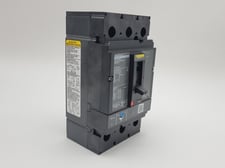 150 Amps, Square D, JGL26150LW, PowerPact Feed-Thru Circuit Breaker, 600VAC 2P 1PH