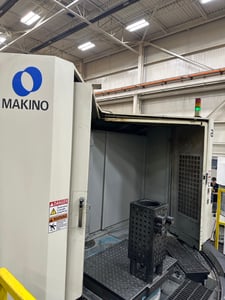 Makino #A92, CNC horizontal machining center, 92 automatic tool changer, 59.8" X, 49.2" Y, 53.1" Z, 10000