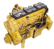 Caterpillar #C18, engine, rblt.