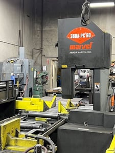 15" x 20" Marvel #V380PC3, CNC Vertical Tilting Frame Bandsaw, 2019