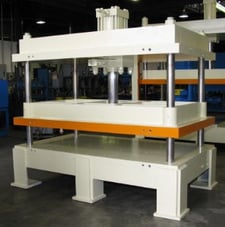 118 Ton, 80" x 54", down-acting, 4-post, 28" daylight, 17.5" stroke, 23" work height, #1857