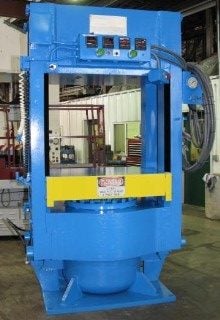 520 Ton, 41" x 33.5", 34" daylight, 18" stroke, prefill valve, slab-side, 50 HP, controls, #1861