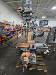 Bridgeport #Series-I, vertical mill, 9" x42" tbl., 2 HP, 31" X, 12" Y, 16" Z, variable speed head, R-8