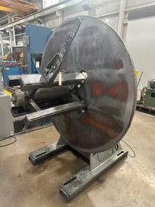 4000 lb. Littell #40-24, non-motorized coil reel, 24" width, 60" outside dimensions, 15"-20" ID