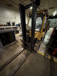 6800 lb. Hyster #H65XM, forklift