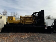 2500 KW Caterpillar #3516-HD, diesel generator set, 277/480 Volts, 3-phase, 690 hours, 1800 RPM, EPA Tier 2