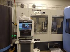 Daewoo Doosan #NHP-4000, CNC horizontal machining center, 275 automatic tool changer, 22" X, 25.2" Y, 26" Z