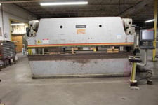 175 Ton, Accurpress #717514, hydraulic press brake, 14' overall, 148" between housing, 8" stroke, 10" throat