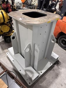 Robot risers for Fanuc R2000' s & M900' s, 54-3/4" T x 37" x 37" surface