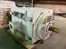 400 HP 1200 RPM General Electric, Frame 509LL, Drip-Proof Ball Bearing, 2300 Volts