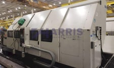 Mazak #Slant-Turn-60NRB, CNC hollow spindle slant bed lathe, Mazatrol 640T Control, 2007