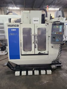 Hurco #VM-1, CNC vertical machining center, 26" X, 14" Y, 18" Z, 8000 RPM, 16 automatic tool changer, coolant