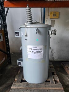 100 KVA 14400/8320 Primary, 240/120 Secondary, Power Partners Steel Doe Minimum