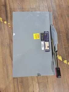 400 Amp. Square D, QMB365W, Fusible Branch Switch Panel Mount, 600VAC 3P 3PH