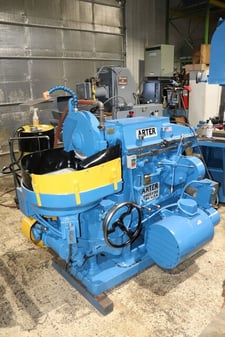 Arter #A3-12, Rotary Surface Grinder, 12" x 3/4" grind wheel, 12" chuck, 30/58/106/203 RPM