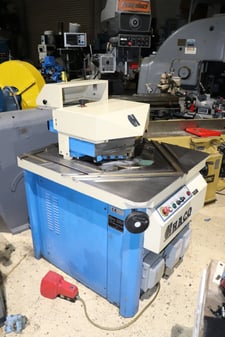 1/4" x 8" x 8" Haco #Combi-220/6, Corner Notcher, 37" x 41" table, 37" work height, 40 SPM, 575 V, 1997