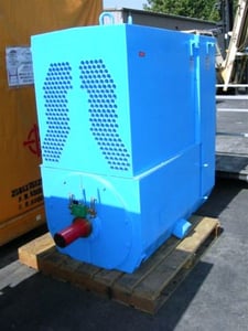 300 HP 1200 RPM Siemens, Frame 509U, TEFC-TC, B/B, 1.15, rebuilt, 460 Volts