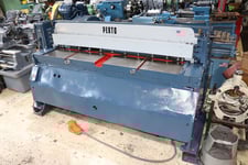 1/8" -1/4" x 6' Whitney Jensen, Shear, foot pedal control, 6" H support beams