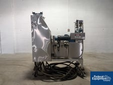 10" Randcastle, Three Roll vertical sheet stack, 10" wide x 6" diameter rolls, chromed top and bottom rolls