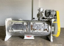 1200 liter Welex #1200HC, High Efficiency Horizontal Cooler/Mixer, 800 liter work capacity, 2400-4000