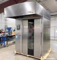 Belshaw Adamatic #Oven-2020, Double Rack Oven, 72" width x 61" L Oven w/30" L hood, 39" width x 75" H Door