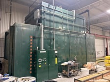 348" L Wisconsin Oven Corporation #Batch-7/26/10-G/EP, Batch Oven, 2 MM BTU/hr., 1-5 psig, 350 F max temp.