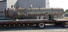3150 sq.ft., 1715 psi shell, 2184 psi tube, Cust-O-Fab #35-240, U Tube Shell & Tube Heat Exchanger, (295) 1"