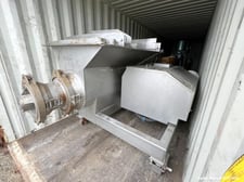 Wolfking #B400-HD, Meat Grinder, Stainless Steel, 47" width x 50" L x 18" deep Trough, 16" diameter x 52" L