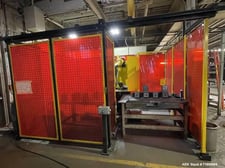 Melton, Robot Weld Cell, Welding Robot, oscillating head, adaptive torch gauging, 480 V