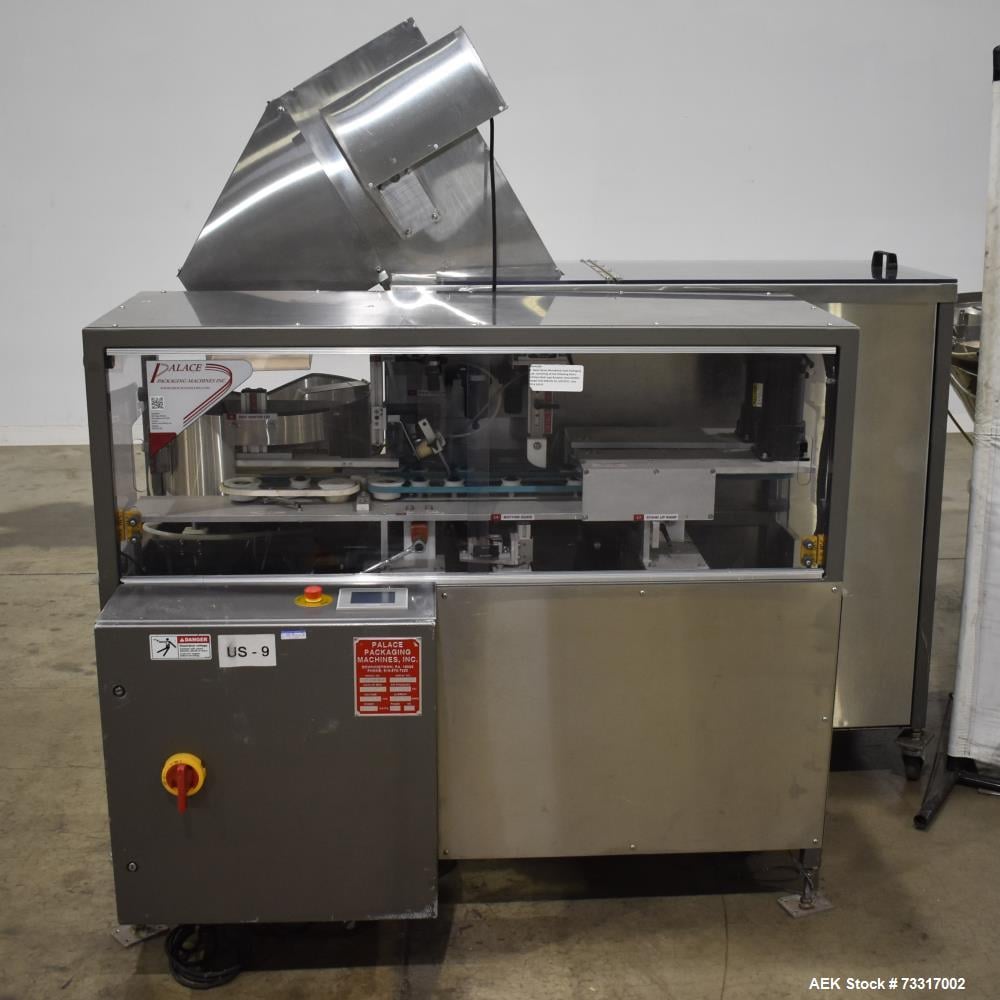 Palace #D18-SPB/HS-15, bulk bottle unscrambler w/, 40 psi, 1.725 kW, 115 V, 2014