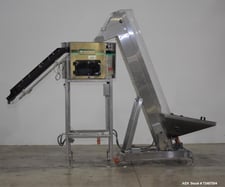 Shibuya Hoppmann #FT30, Centrifugal Scoop Sorter, 1200 PPM, 0.25"-4" x 0.25"-6" product size, 30" diameter