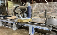 Weeke #Vantech-512, CNC Router, 5' x 12' table, gridded for pods/cups, custom gaskets and fixtures, 2013