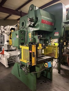 60 Ton, Bliss OBI press, S/N H166544 HP50234, 4" stroke, 120 SPM, 3" slide adj, 14.25" Shut Height, STK# 1513