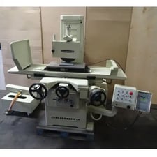 13.6" x 29.5" Okamoto #Accugar-124N, hydraulic surface grinder, Kanet electromagnetic chuck, incremental