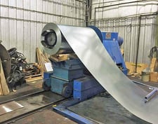 72" x .075" Welty Way, slear line, 40000 lb., 100 FPM, 19"-23" hydraulic expansion, 64" OD, (6) 5" roll