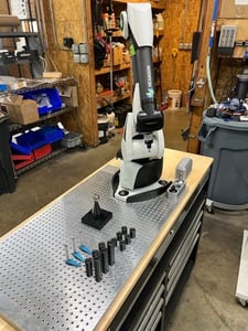 Hexagon #Absolute-Arm-8312, coordinate measuring machine, 6-Axis, Tooling+Extras, Hexagon Inspire Software