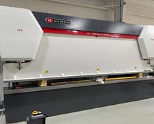 242 Ton, Dener #242, hydraulic press brake, 12' overall, 122" between housing, 13.8" stroke, 17.7" throat