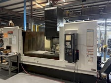 Mazak #VTC-250D/50, CNC vertical machining center, Mazatrol 640MN, 69.3" X, 25" Y, 25.6" Z, 6000 RPM, 24