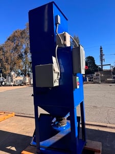 Torit, cartridge type dust collector, 12" x 30", top mounted blower, drum discharge connection