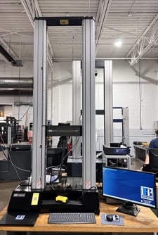 6000 lbf. (30kN) Instron #5567, Tension & Compression testing machine, 65" testing opening, 65" stroke